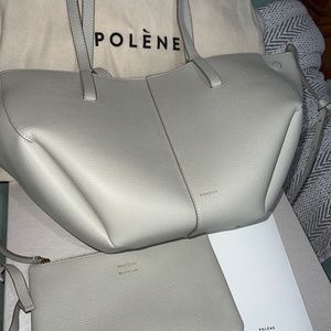 Polene, Bags, Polene Cyme In Chalk Color